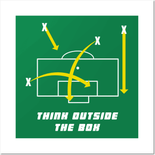 Think Outside the Box Football Posters and Art